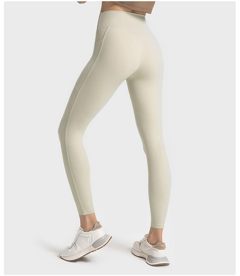 1212# Ribbed Yoga Pants