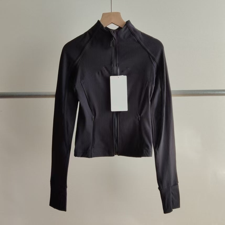 L3948# FB Women Ribbed  Jackets