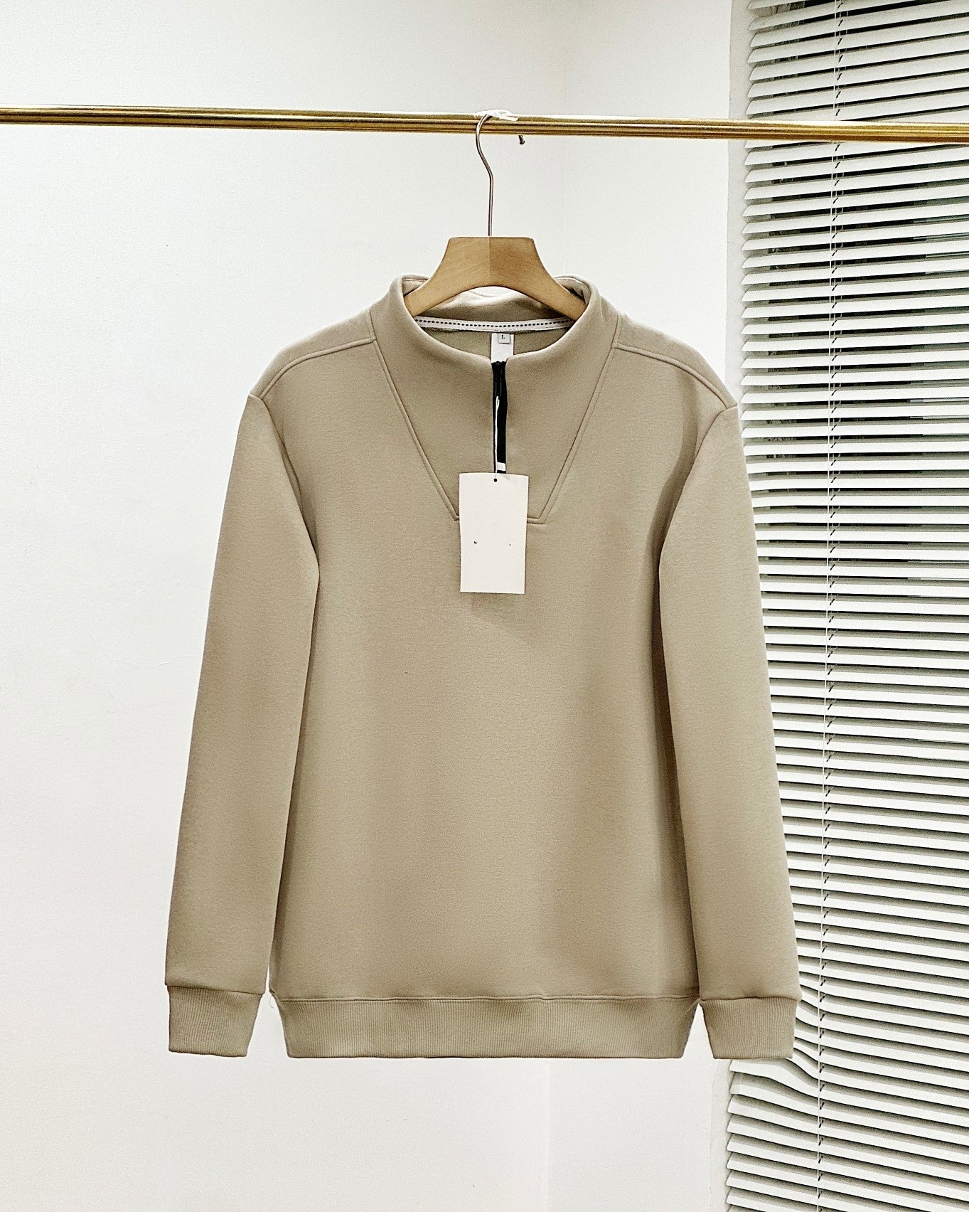 L4027# GX Unisex Haif Zip Fleece Sweatshirts