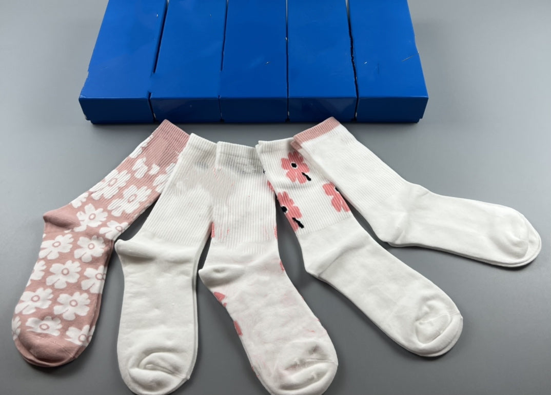 E3628#  Unisex Socks 5Pairs/Set