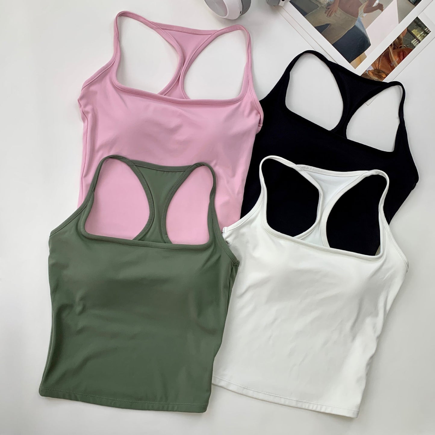 L2953#  Women Yoga Tank Shirts