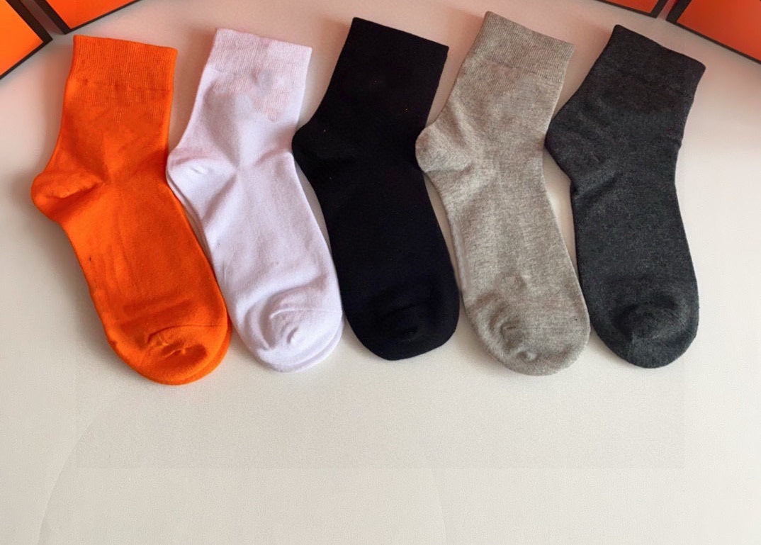 E3771# Unisex Socks 5Pairs/Set