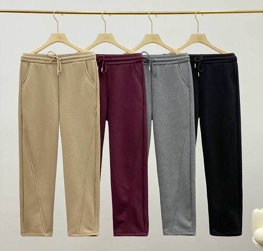 L4007# GX Fleece Embroidery Pants