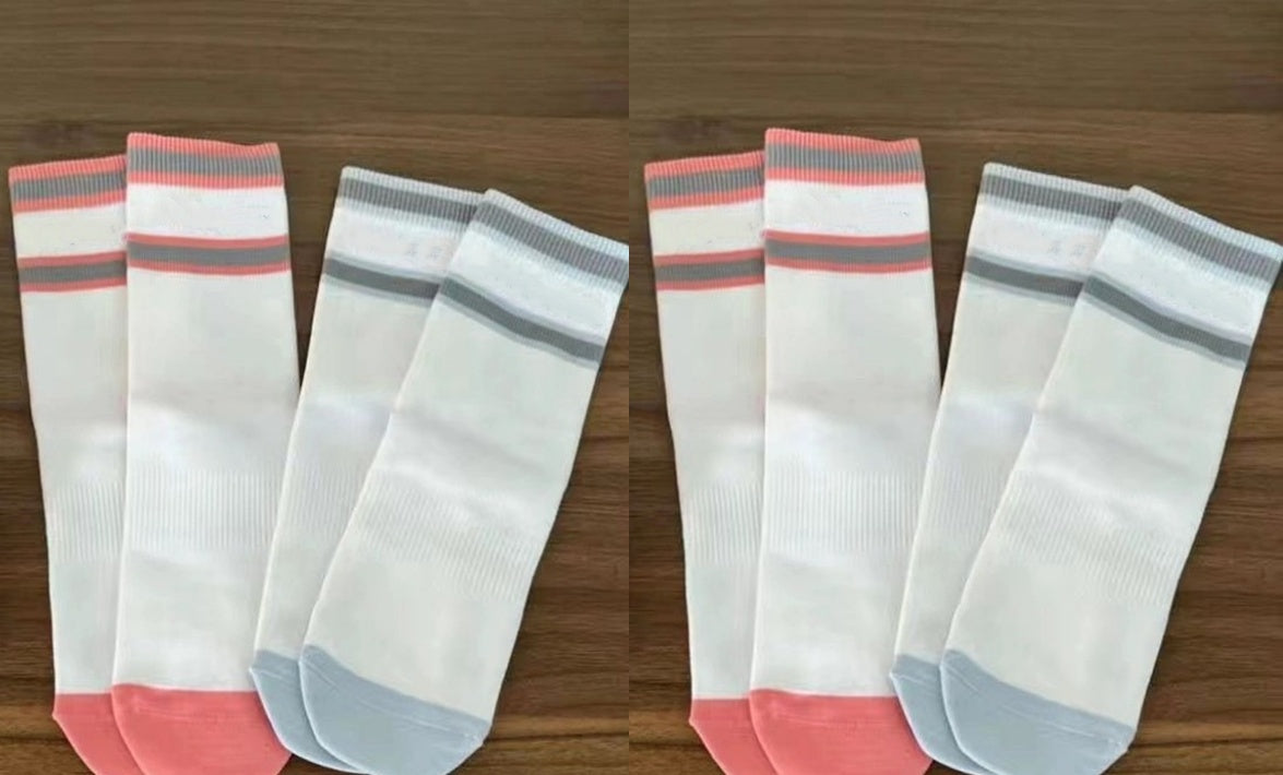 L3765# Unisex Yoga Socks 4 Pairs/Set