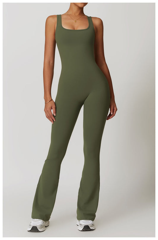 528# A  Women Yoga Jumpsuit