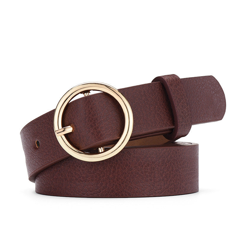 E3662# Cow Leather Belt