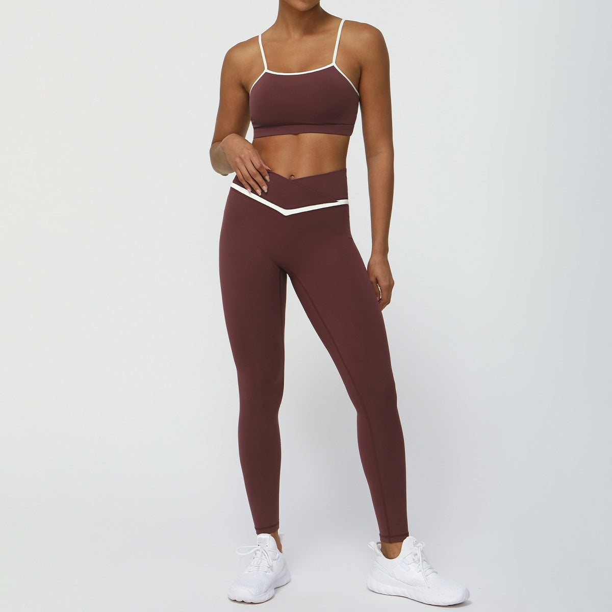 504# A Women Yoga Bra Pants Set