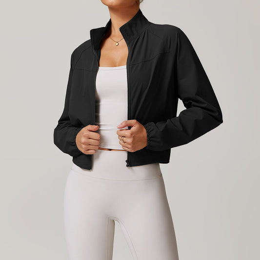 579#A Women Yoga Jackets