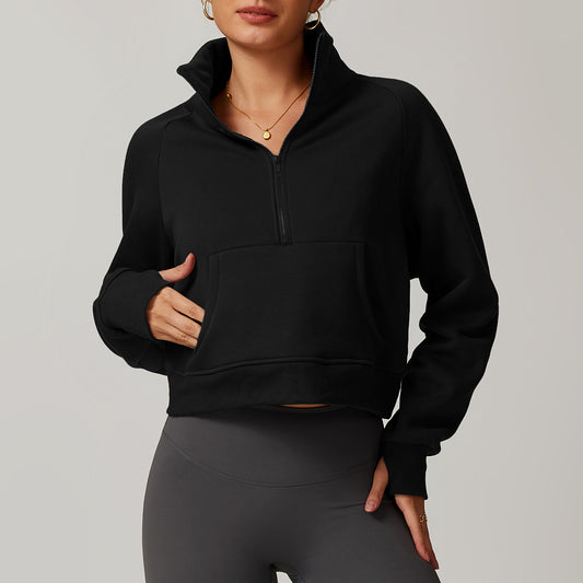 L3691# Women Polar Fleece Sweatshirt