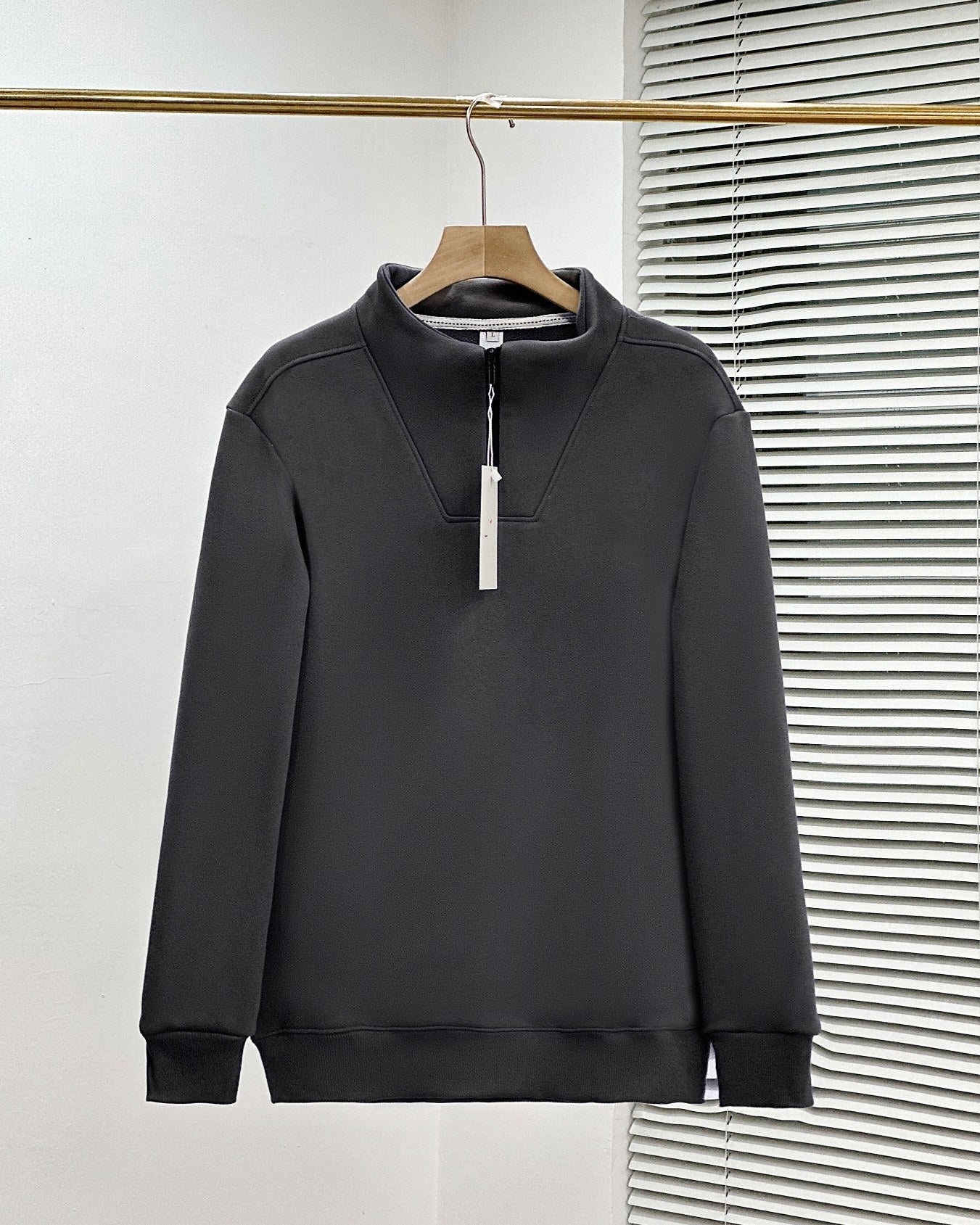 L4027# GX Unisex Haif Zip Fleece Sweatshirts