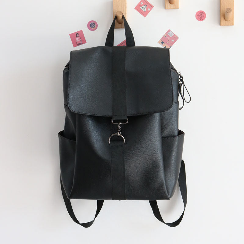 4001# Real Leather Backpack