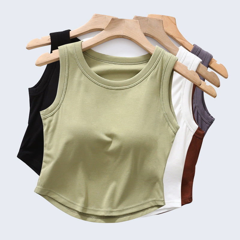 L2771# Women Yoga Tank Shirts