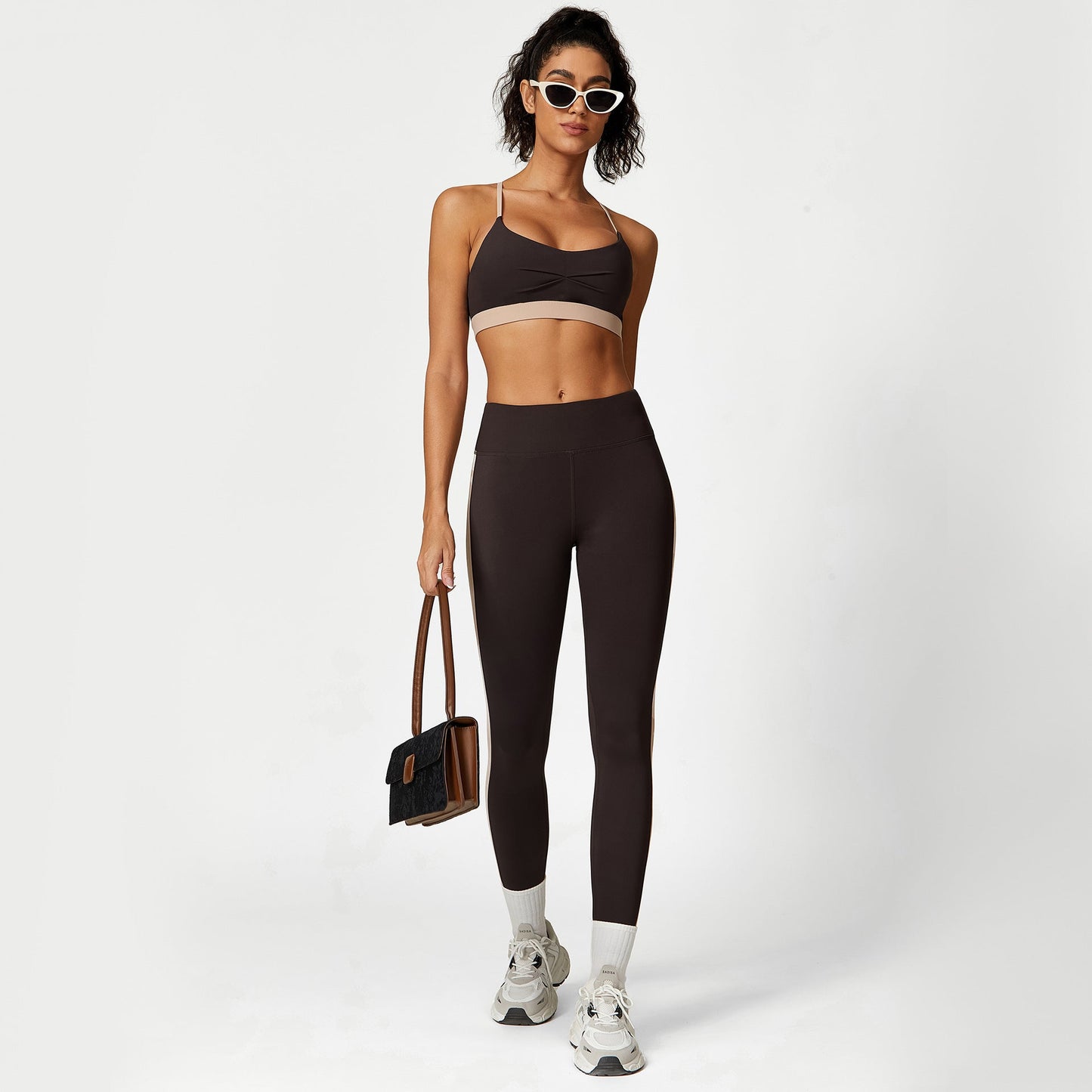 431# AL Women Yoga Bra Pants Set