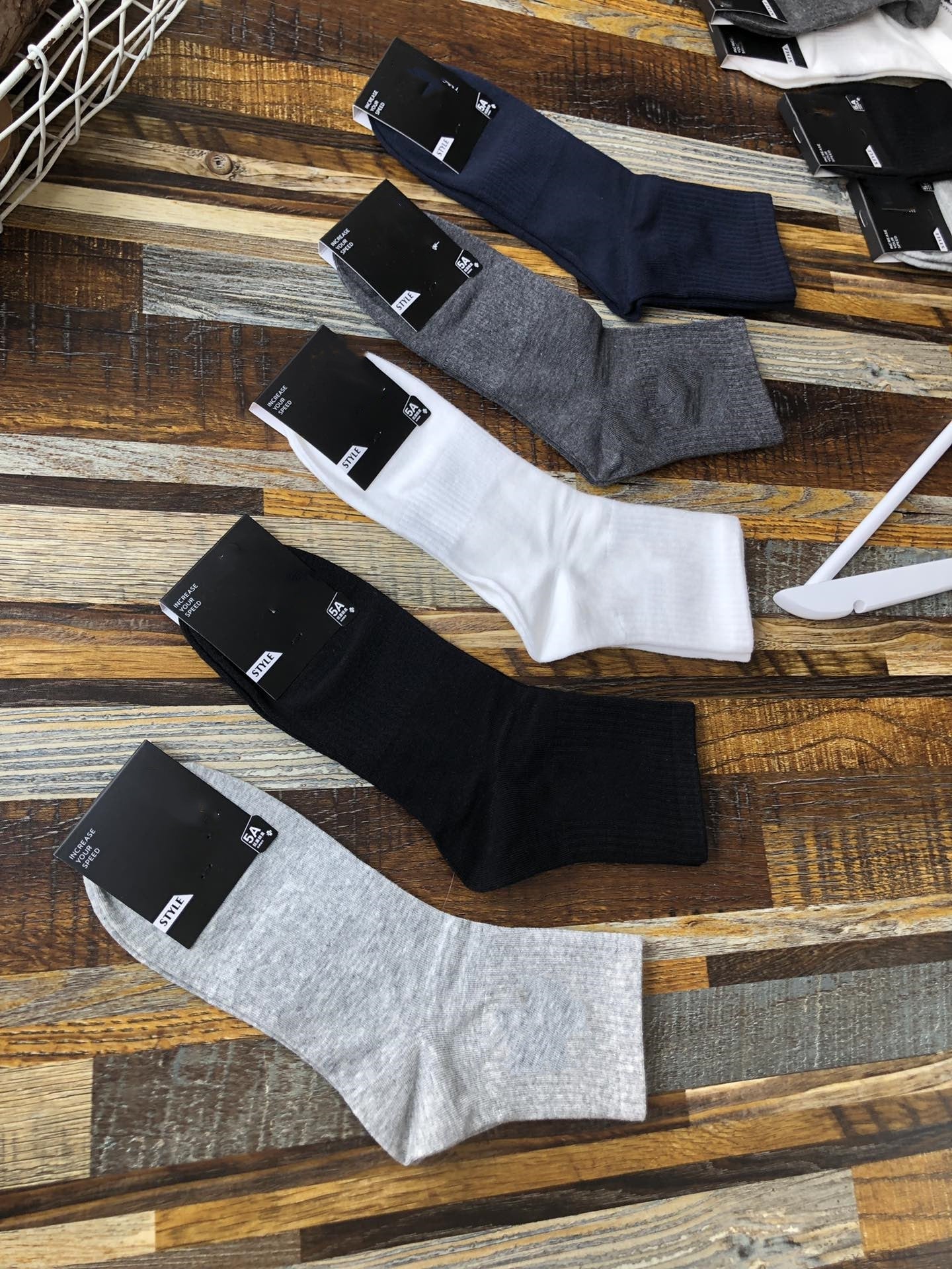 L3325#  Unisex Mid-top Socks 10pairs