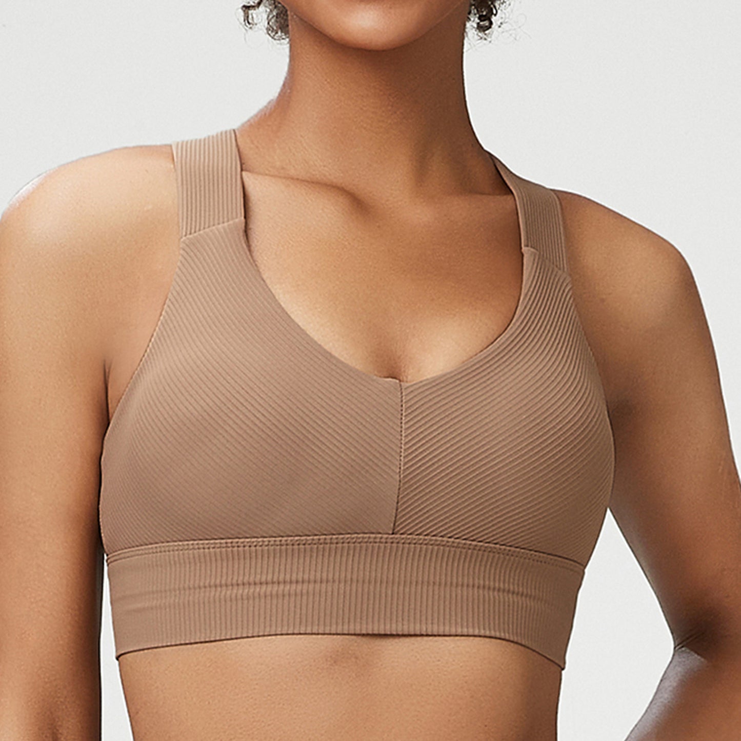 1607# Ribbed bra and pants