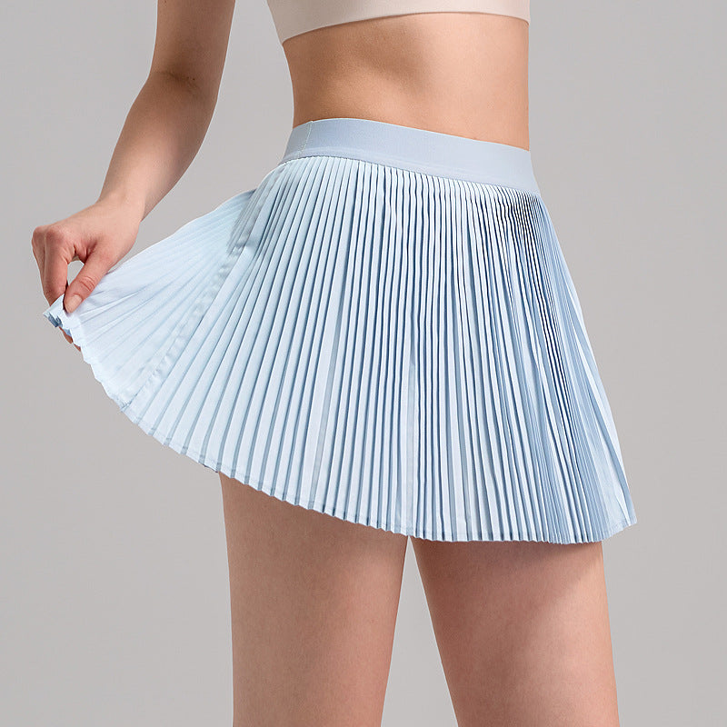 L4048# Women High-Rise Pleated Tennis Skirts