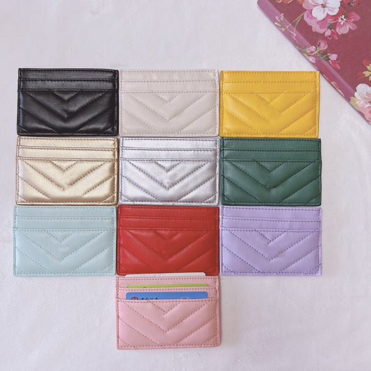 E2510# Real Leather Card Holder