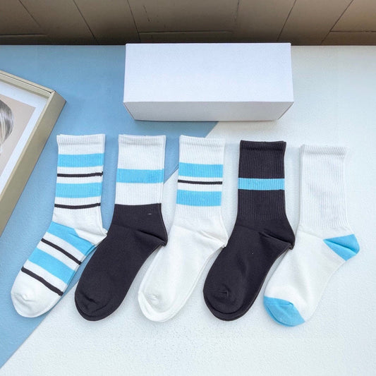 E3959# Unisex Socks 5Pairs/Set