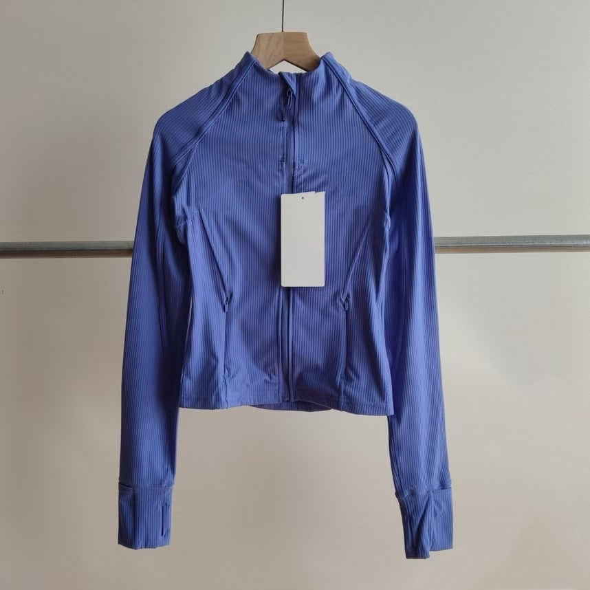 L3948# FB Women Ribbed  Jackets